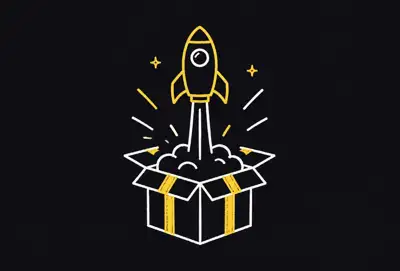 Product launch doodle